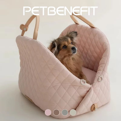 New Style Casual Fashion Luxury Pet Dog Cat Carrying Tote Bag Dog Car Carrier Booster Seat Pet Carriers